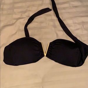 WORN ONCE  bandeau swim top VS